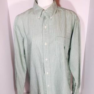 Chaps Large Button Down Shirt Long Sleeves